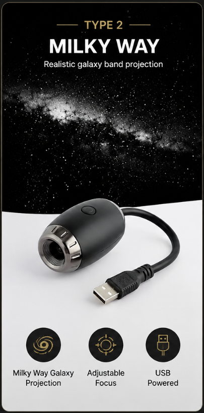 Veluna™ Starlight Projector
